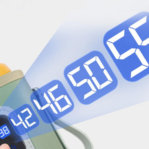 RiToEasysports USB Milk Bottle Warmer Bag,LCD Screen Temperature Adjustable Feeding Bottle Warmer Insulated Baby Bottle
