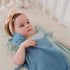 insular Lovey Blanket, Organic Cotton Muslin Security Blanket, Soft Breathable for Newborn, Beige Cat