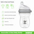 3 6 oz/160 ml, 1 Haakaa Generation Glass Baby Bottle PK (Grey)