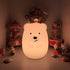 Bear Night Lights for Kids, Bedside Lamp for Nursery, Adjustable Brightness, Eye Caring, Gifts for Children