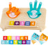 HONGID Montessori Toys for 3 4 5 Year Old,Preschool Learning Toys for Toddlers
