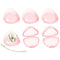 NISXABEBE Pacifier Case,6 Pack BPA Free Pacifier Holder Case with Lanyard for Diaper