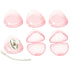 NISXABEBE Pacifier Case,6 Pack BPA Free Pacifier Holder Case with Lanyard for Diaper
