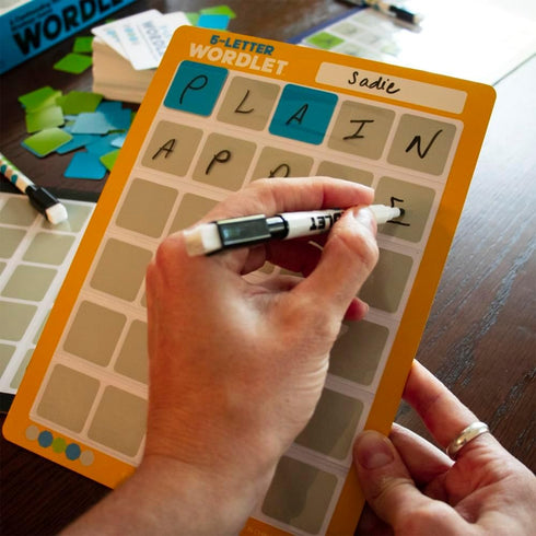University Games | 5 Letter Wordlet Game for 2-4 Players Ages 8 and Up