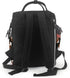 ZSUUGJ Backpack Brown Football On Black Printed Diaper Bag Baby Bag Multi Function Baby Changing Bags For Travel