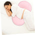 Ergonomic Maternity Pillow - Comfortable Back Support for Side Sleepers