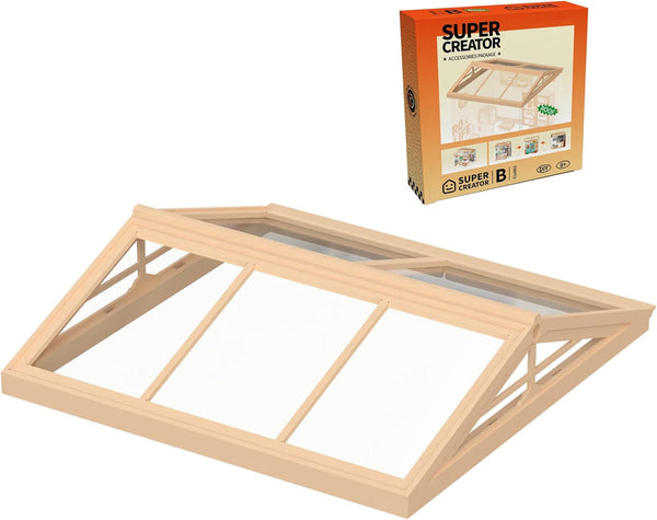 ROBOTIME Dust Proof Roof for Super Creator Super Store