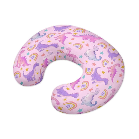 Drnuikhe Rainbow Unicorn Nursing Pillow Slipcover Covers Soft Comfortable Pillowcase for Nursing Pillow Stretchy