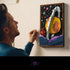 Sets 3D Set 15+ Givenni Art Planetary Exploration Space Frame Building - Puzzle Building for Adults, Ages - Beautifully