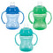 Nuby 3 Pack Two Handle No Spill Toddler Sippy Cups - Toddler