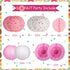 Donut Birthday Party Decorations - Donut Party Supplies with Lanterns, Paper Fan, Honeycomb Ball for Kids Birthday Party