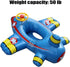 Swimming Swimming Airplane Baby Float Inflatable Pool Floaties Toys Outdoor Ring Seat Boat for Kids Infant Toddler Baby