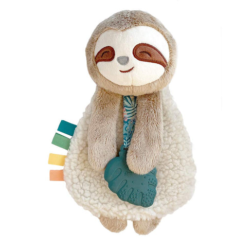 Itzy Ritzy - Itzy Lovey Including Teether, Textured Ribbons & Dangle Arms; Features Crinkle Sound & Link & Love Toy