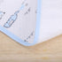 Waterproof Portable Changing Pads, Breathable Baby Diaper Liners, Cotton Urine Mat, Washable Reusable Blue