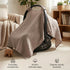 MOZAH Baby Car Seat Cover, Versatile Nursing Cover, Infant Car Seat Protector, Breathable Organic Cotton Muslin
