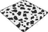 KLUVIO 50" 50" Cow Print Baby Play Mat X Thicken Cushioned Baby Mats for Floor, Non-Slip & Washable Kids Play Mat