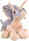 Wild Republic Triceratops Plush, Dinosaur Stuffed Animal, Cuddlekins 12", Multicolor
