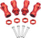 4Pcs ShareGoo Aluminum Wheel Extension Hex Drive Hub Adapter, 12mm to 17mm, 30mm Offset for Tamiya Axial RC Cars