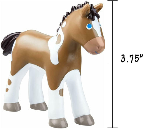 3.75" HABA Little Friends Foal Abby - Farm Animal Toy Horse Figure