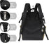 Hsnar Backpack Giraffe Skin Prints Waterproof Diaper Bag Large Capacity Baby Bag with Stroller Straps, Multi-Pocket