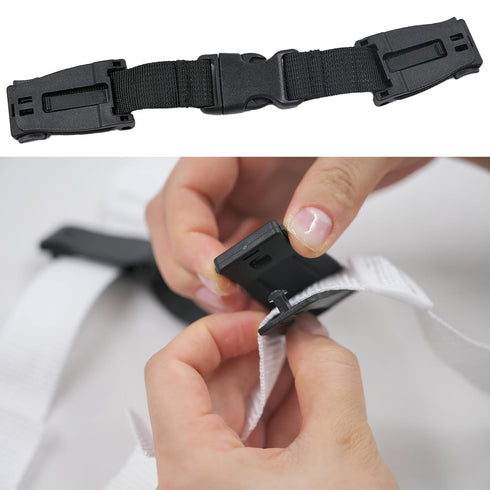 LiXiongBao Carrier,Schoolbags(Black) Seat Chest Harness Buckle,Anti Escape Seat Strap Baby Harness Chest Buckle