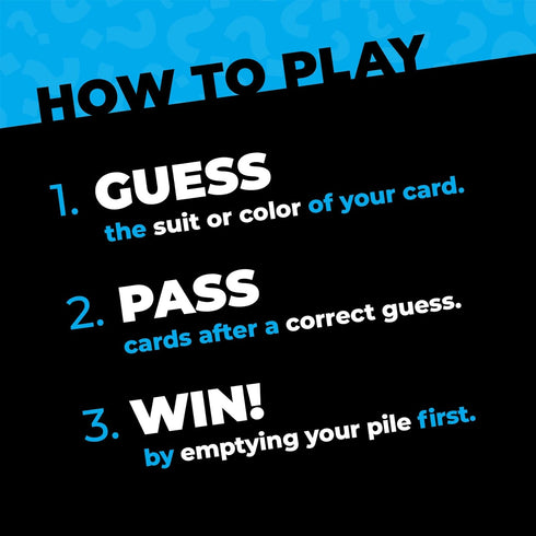 Wild Guess! 2 4 10+ Insanely Competitive, Fast-Paced Card Game for to Players Guess, Pass & Block Your Way to Victory