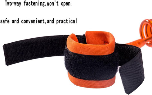 Baby Child Anti-Lost Safety Wrist Link Harness Strap - Walking Hand Belt for Toddlers, Kids (1.5m Orange)