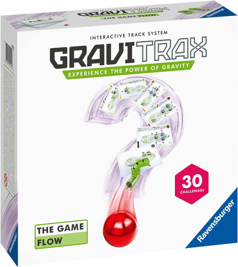 8 Ravensburger GraviTrax The Game - Flow - Marble Challenge Logic Brain Games and STEM Toys for Kids Age Years Up