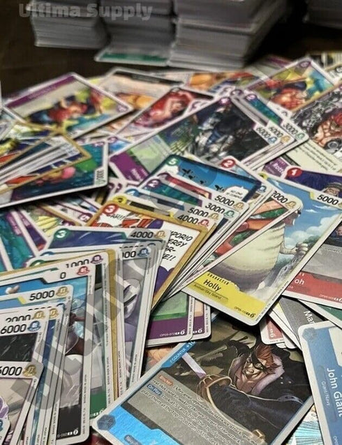 One Piece Cards 50 with Foils, Guaranteed by Ultima Supply