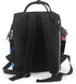 QSMJKLD Backpack Mommy Daypack Blue Flame Diaper Bag with Changing Pad, Pacifier Holder - Multifunction Travel Nappy