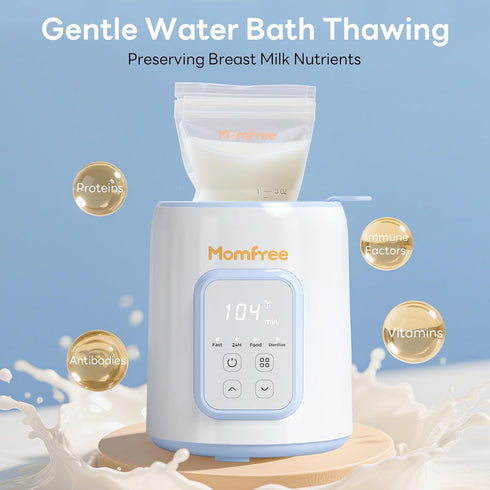 8-in-1 Bottle Warmer, Fast Baby Bottle Warmer for Breastmilk and Formula,Milk Warmer with Accurate Temperature Control
