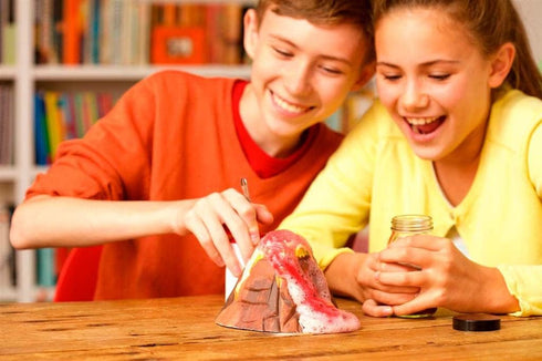 4M KidzLabs Volcano Making Kit: DIY Science Kit for Boys & Girls Ages 8+