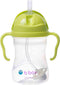b.box Sippy Cup with Weighted Straw, 8oz, Leak Proof, BPA Free for Babies 6m+ to Toddlers (Pineapple)
