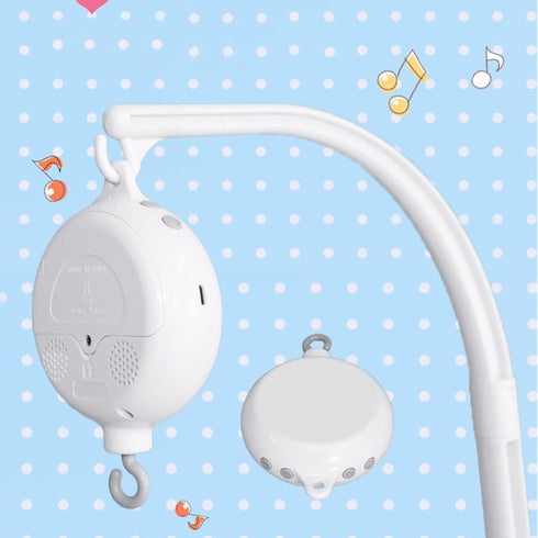 Hoghaki Crib Mobile Motor, Baby Music Box Spinner, Volume Adjustable Control, Plays 35