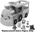 Replacement Zebra Figure for Fisher-Price Little People - Big ABC Animal Train Playset, HCL79 and GFL22