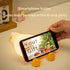Dimmable Benson Lying Flat Duck Night Light, Existential Crisis Squishy Silicone Duck Lamp, Rechargeable Touch