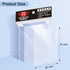 3000 Counts Card Sleeves TopLoaders for Trading Cards, Soft Clear Baseball Card Sleeves Plastic Card Protector