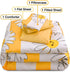 4 Set, Sets Btargot Pieces Ultra Soft Toddler Bedding Colorful Bees and Flower Pattern Stripe Comforter for Baby Girls