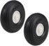 uxcell Tire and Wheel Sets for RC Airplane, PU Sponge Tire with Plastic Hub, 2.25" 2pcs