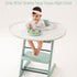 MITCHENIFY Food Catcher Fit for Stokke Tripp Trapp High Chair, Waterproof Long Sleeve Eating Bib, Baby Feeding