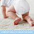 12 Packs Funtery Waterproof Plastic Pants for Toddlers Reusable Diaper Covers Unisex Baby Potty Training Underwear