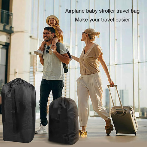 HYSOURCE Stroller Travel Bag Waterproof for Airplane with Carry Strap Baby Stroller Cover for Airplane Perfect for Baby