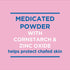 Caldesene 5 oz (Pack 8) Medicated Protecting Powder with Zinc Oxide & Cornstarch