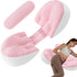 Generic 1 Pc Side Sleeper Pregnancy Pillow- Belly Support Pillow, Pregnancy Support Pillow | Pregnancy Maternity Pillow