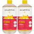 Alaffia Bubble Bath for Babies & Kids, Coconut Strawberry 2-Pack Long-Lasting, Moisture-Rich
