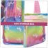 Toyvian Clear Organizer Tote Bag for Kids - Doll Clothes Storage