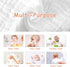 White-10 Pack, 10"x10" AIDEA Baby Washcloths and Burp Cloths, Absorbent Cotton Muslin Baby Towels, Large Soft