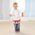 MUSICUBE Kids Drum Set - 8-Inch Wooden Drum Toys with Adjustable Strap and Drumsticks for Toddlers
