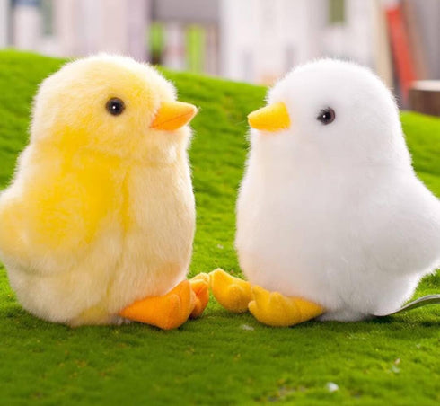 6 Inch Small Yellow Chick Plush Toys Chicken Stuffed Toys (Yellow)