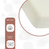 Trois Kilos Sept 100% 60 120 cm - Baby Fitted Sheet - Cotton - Oeko-Tex Label - Stretch Jersey - Vanilla - x